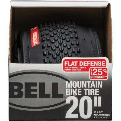 Bell 20 In. Mountain Bike Tire with Flat Defense